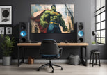 Hulk Tempered Glass Wall Art - MyPhotoStation