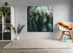 Hydra Tempered Glass Wall Art - MyPhotoStation