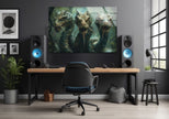 Hydra Tempered Glass Wall Art - MyPhotoStation