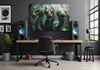 Hydra Tempered Glass Wall Art - MyPhotoStation