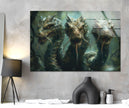 Hydra Tempered Glass Wall Art - MyPhotoStation