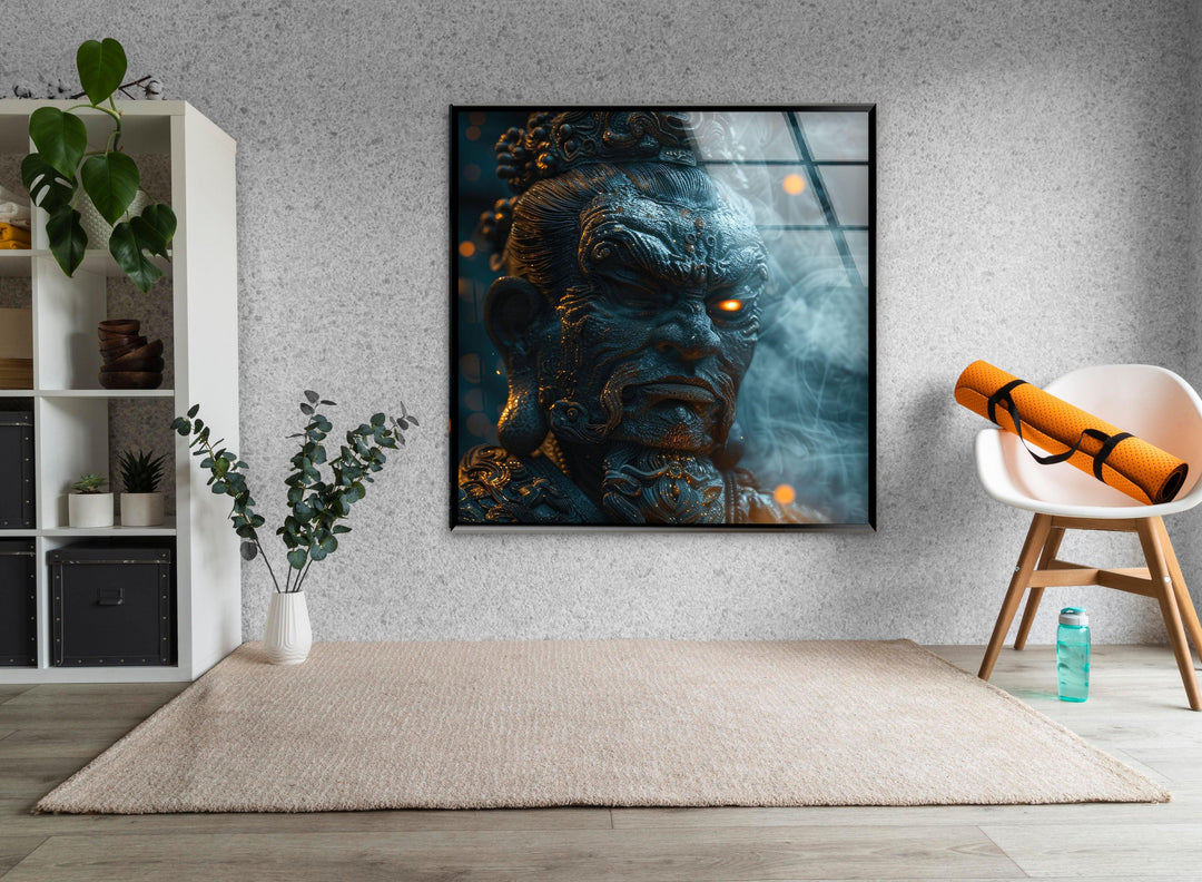 Japanese Buddha Tempered Glass Wall Art - MyPhotoStation