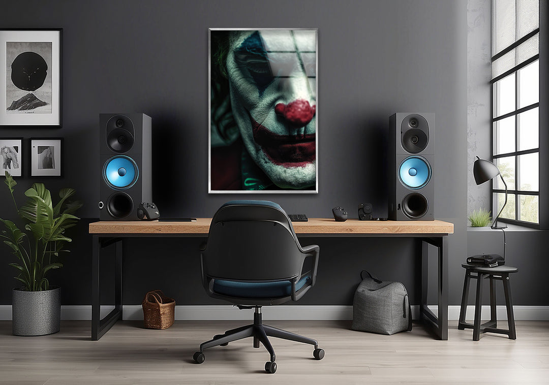 Joker Tempered Glass Wall Art