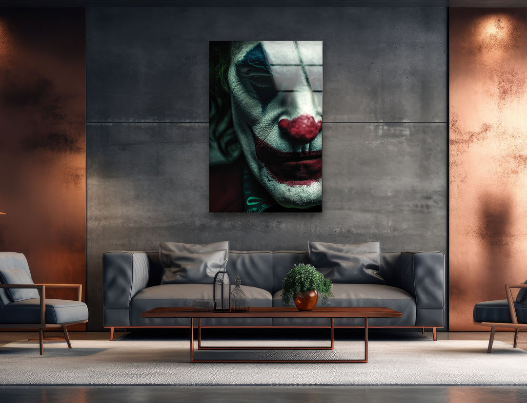 Joker Face Glass Pictures for Your Home