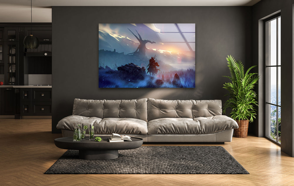 The Witcher Kalmahul Glass Wall Art