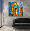 Lady of Guadal  Stained Glass Art Creations