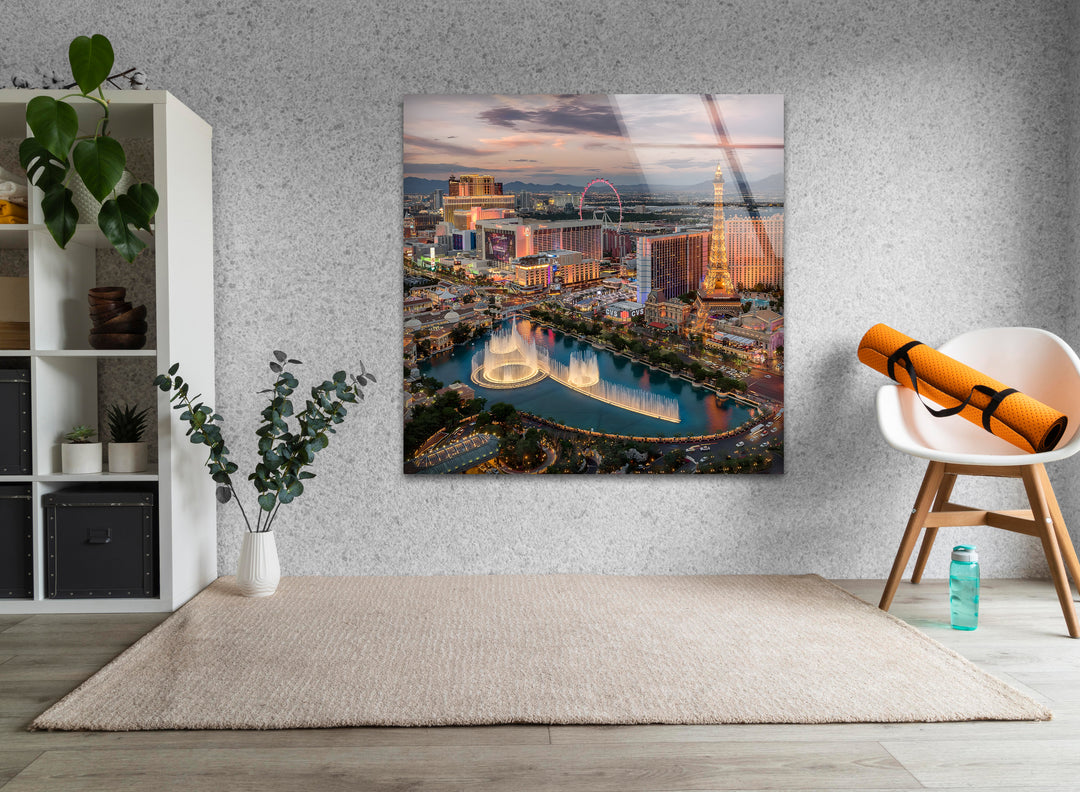 The Ultimate Statement Piece – Las Vegas Skyline Art for a Bold & Modern Space 🏡🔥
