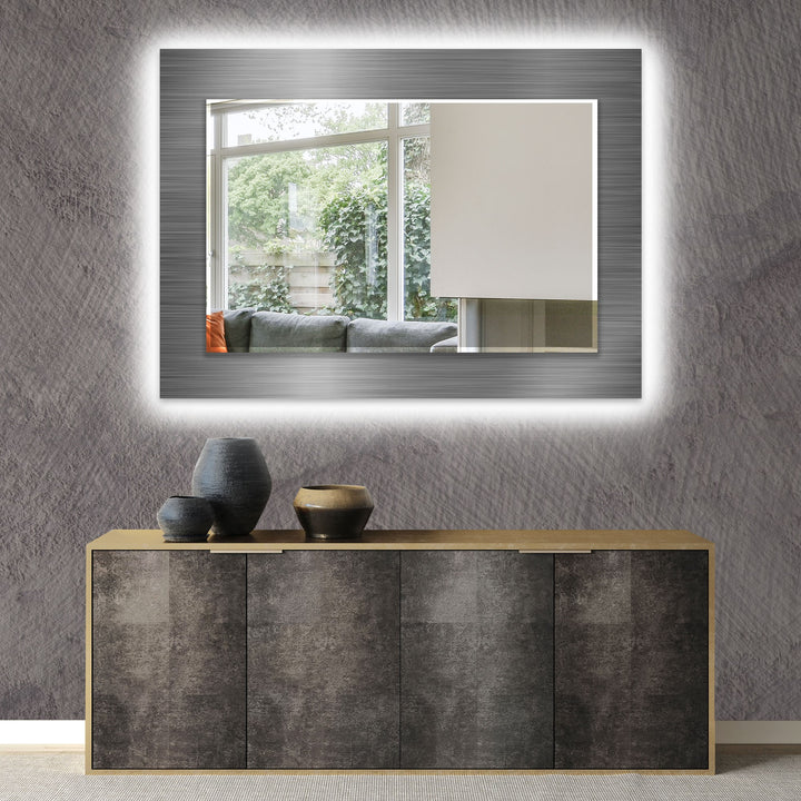 Silver Color Wall Mirror long mirror
