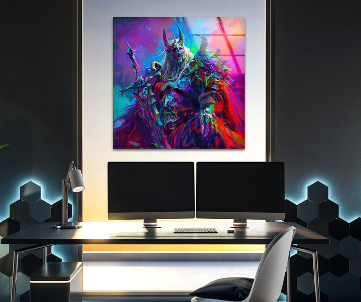 Lich King Tempered Glass Wall Art - MyPhotoStation