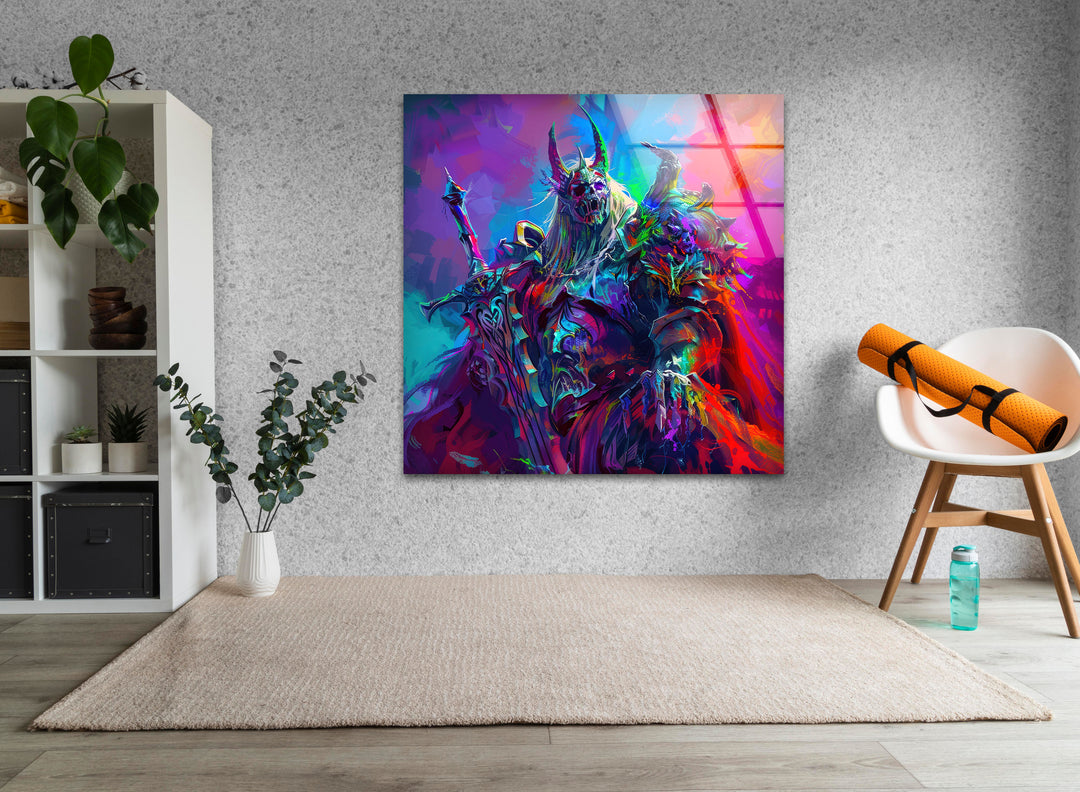 Lich King Tempered Glass Wall Art - MyPhotoStation