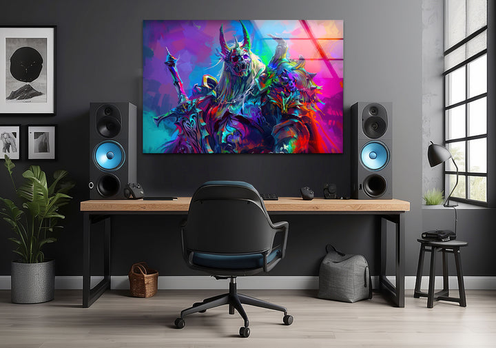 Lich King Tempered Glass Wall Art - MyPhotoStation