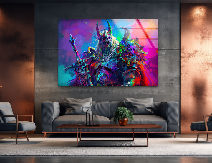 Lich King Tempered Glass Wall Art - MyPhotoStation