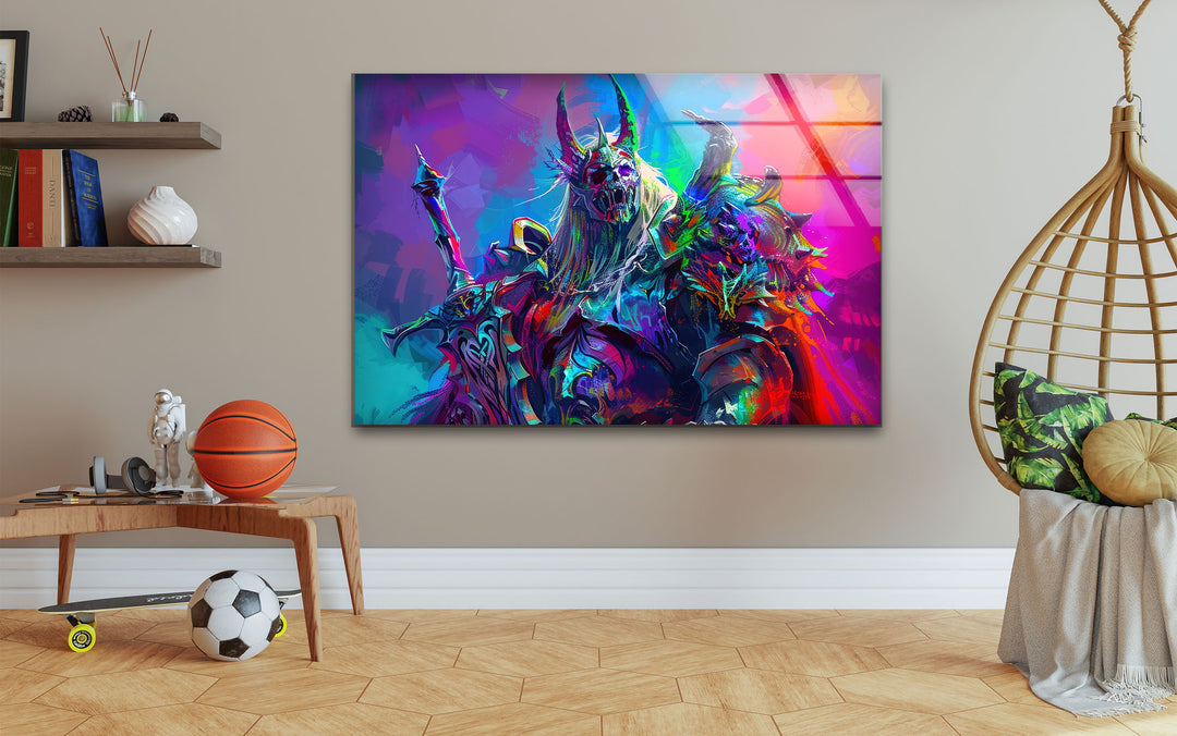 Lich King Tempered Glass Wall Art - MyPhotoStation