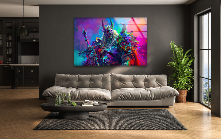 Lich King Tempered Glass Wall Art - MyPhotoStation