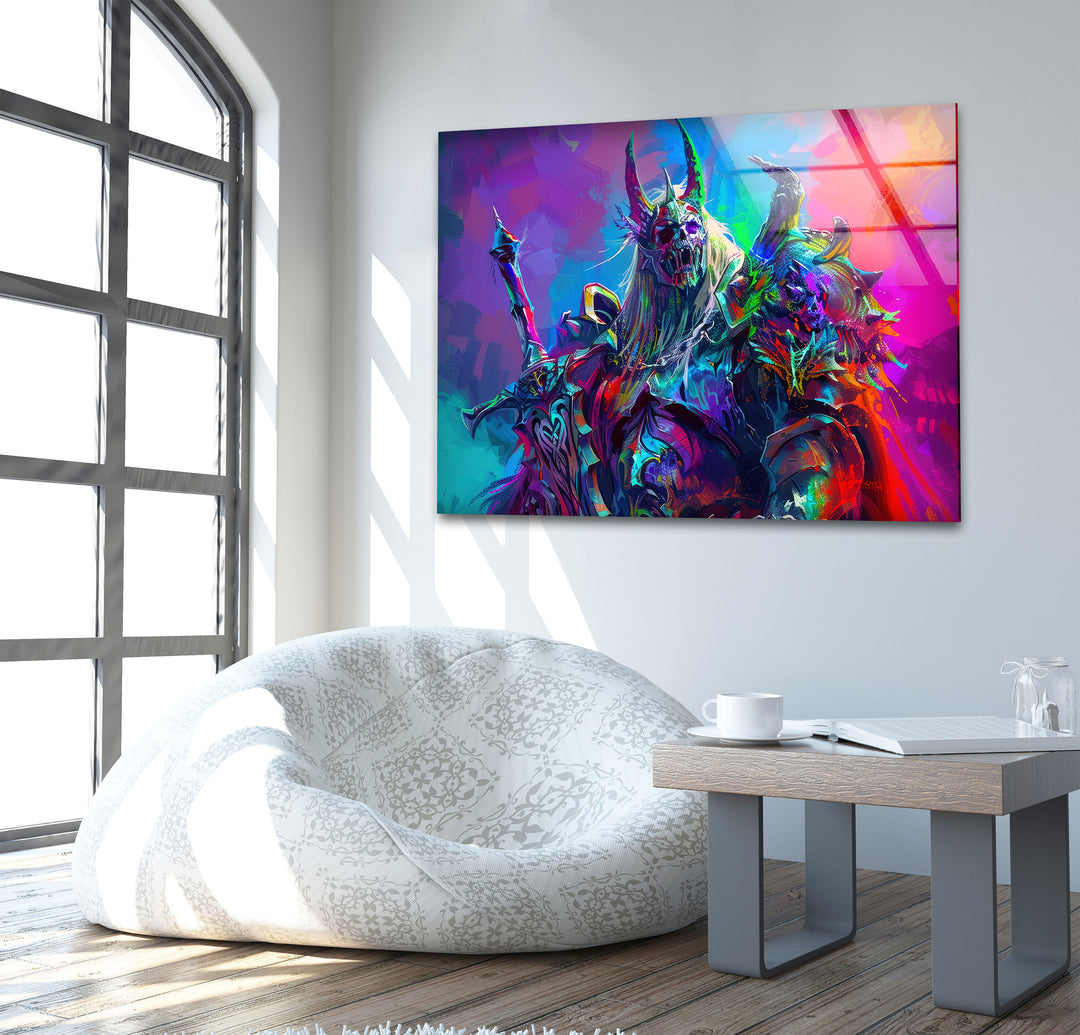 Lich King Tempered Glass Wall Art - MyPhotoStation