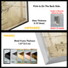 Lord of the Rings Middle Earth Tempered Glass Wall Art - MyPhotoStation