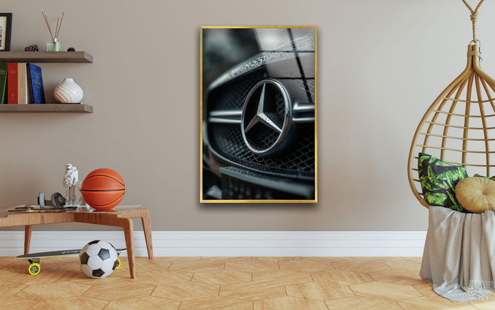 Mercedes Tempered Glass Wall Art - MyPhotoStation