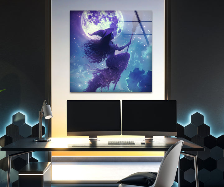 Mermaid Tempered Glass Wall Art - MyPhotoStation