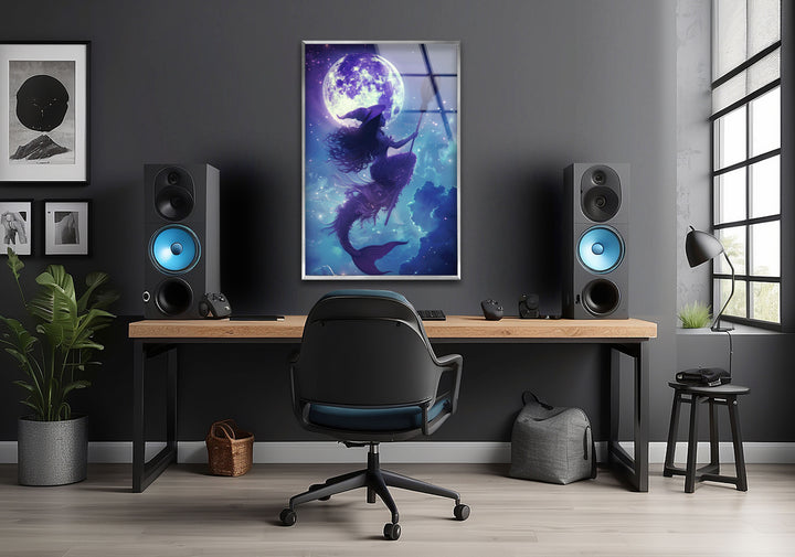 Mermaid Tempered Glass Wall Art - MyPhotoStation