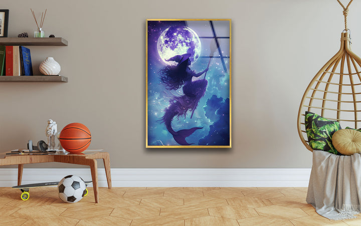 Mermaid Tempered Glass Wall Art - MyPhotoStation