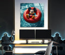 Mickey Mouse Tempered Glass Wall Art - MyPhotoStation