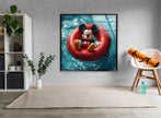 Mickey Mouse Tempered Glass Wall Art - MyPhotoStation