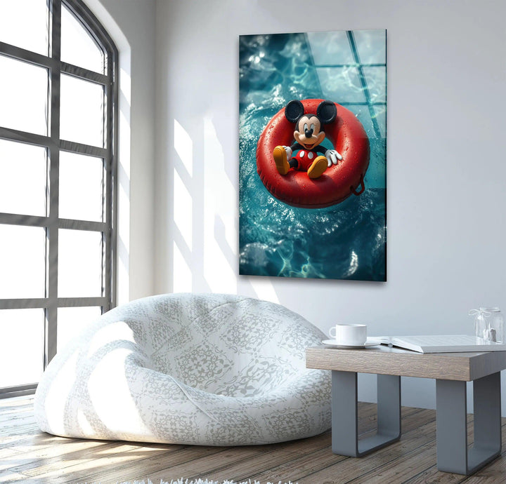 Mickey Mouse Tempered Glass Wall Art - MyPhotoStation