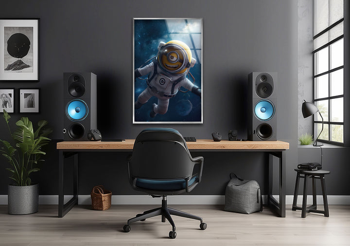 Minion Rush Tempered Glass Wall Art