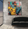 Pokemon Glass Wall Art print on glass, glass printed photos
