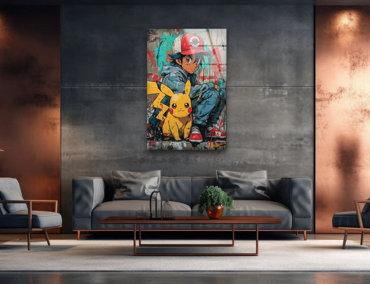 Pokemon Glass Wall Art glass image printing, glass prints from photos
