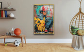 Pokemon Glass Wall Art glass wall decor, glass wall art decor
