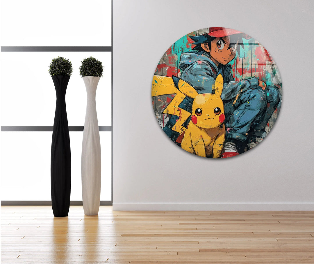 Pokemon Glass Wall Art art glass wall art, glass wall art pictures
