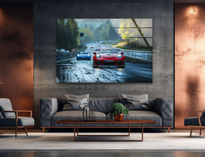 Porsche Tempered Glass Wall Art - MyPhotoStation