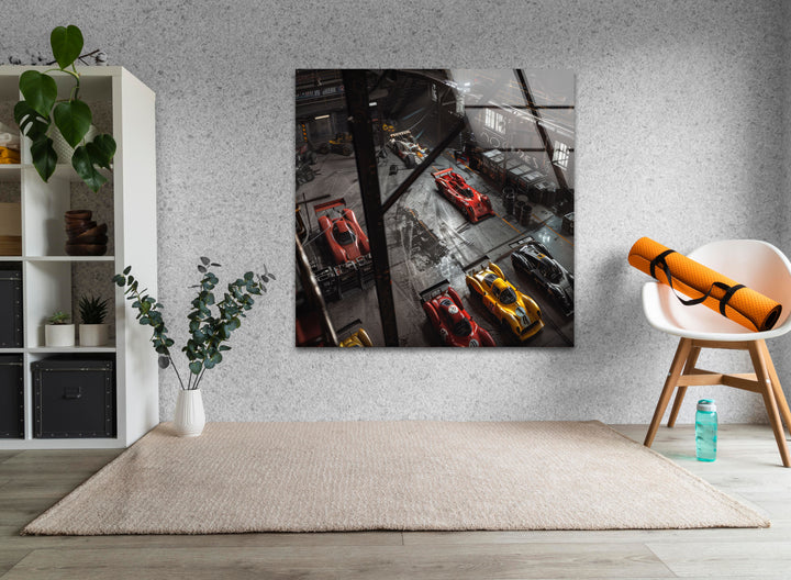 Racing Cars Cool Art Pieces & Glass Art Prints