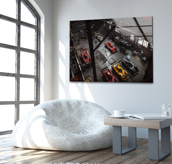 Racing Cars Cool Art Prints & Glass Photo