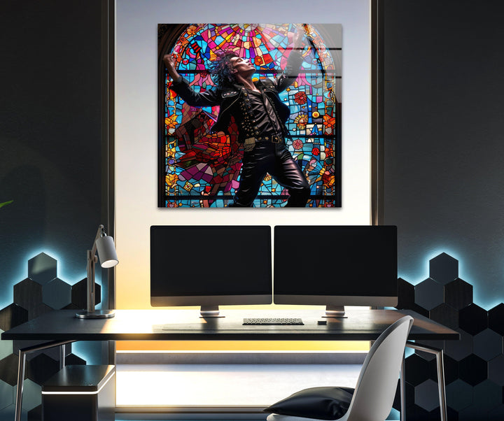 Michael Jackson Glass Wall Art & Cool Home Decor