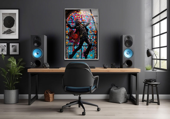 Michael Jackson Cool Wall Decor & Glass Print Art