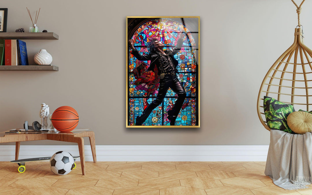 Michael Jackson Glass Wall Pictures & Cool Art