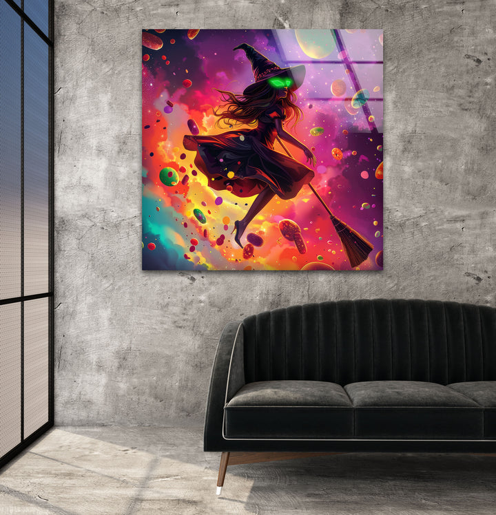 Scattered Candies and Witch Glass Photo Prints & Cool Abstract