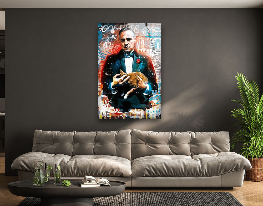 The Godfather Style Vol.2 Glass Wall Art Glass Printing Wall Art, Print photos on glass
