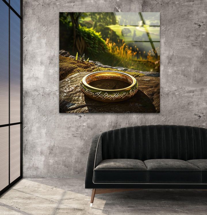 The Middle Earth Lord of The Rings Glass Wall Art art glass wall art, glass wall art pictures
