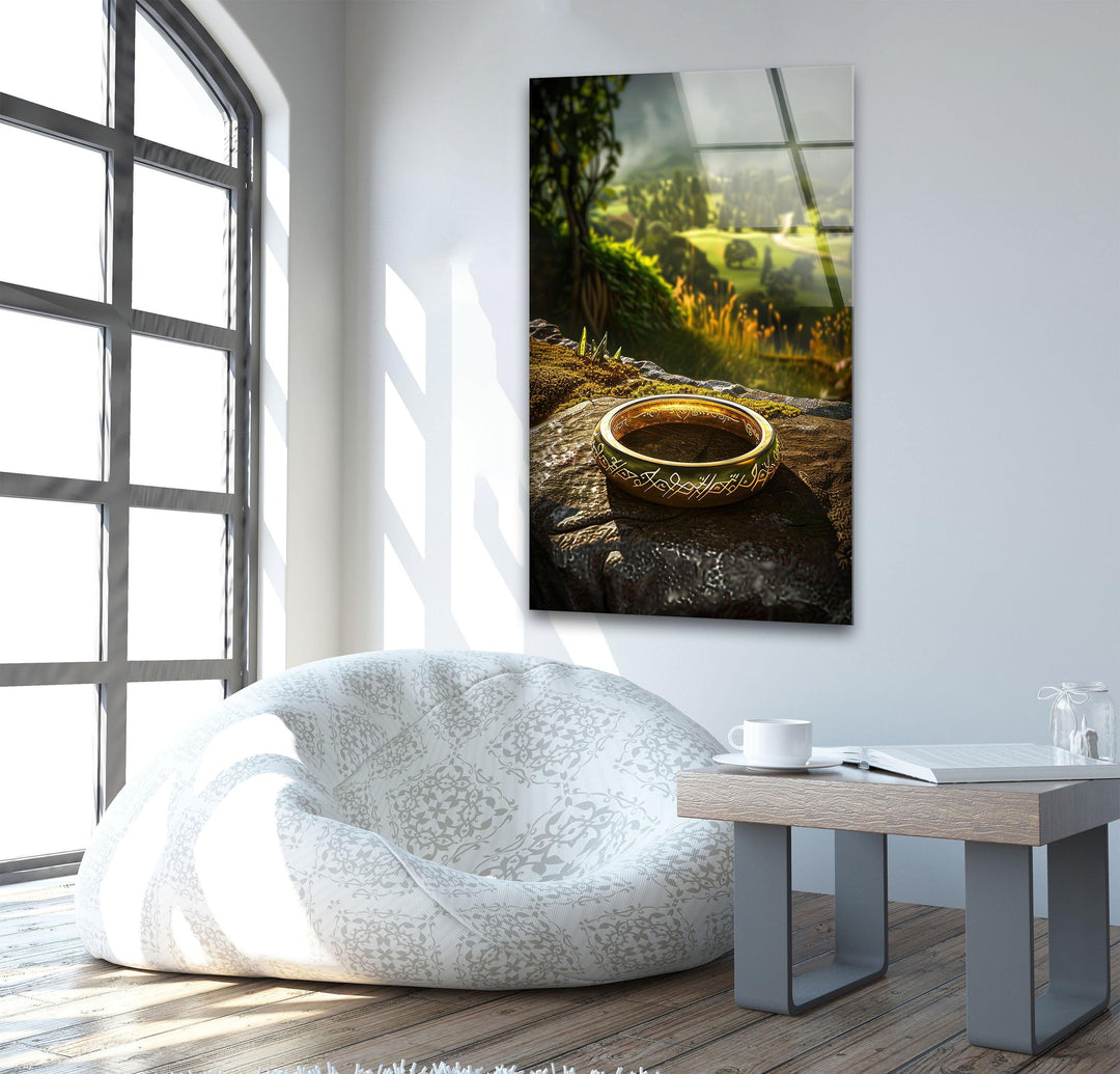 The Middle Earth Lord of The Rings Glass Wall Art photo print on glass, prints on glass wall art
