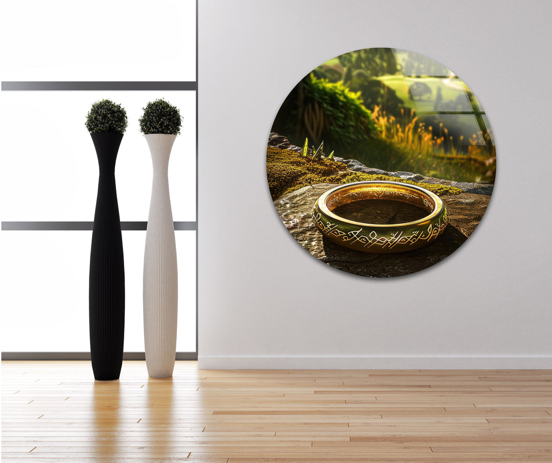 The Middle Earth Lord of The Rings Glass Wall Art large glass photo prints, glass wall photos
