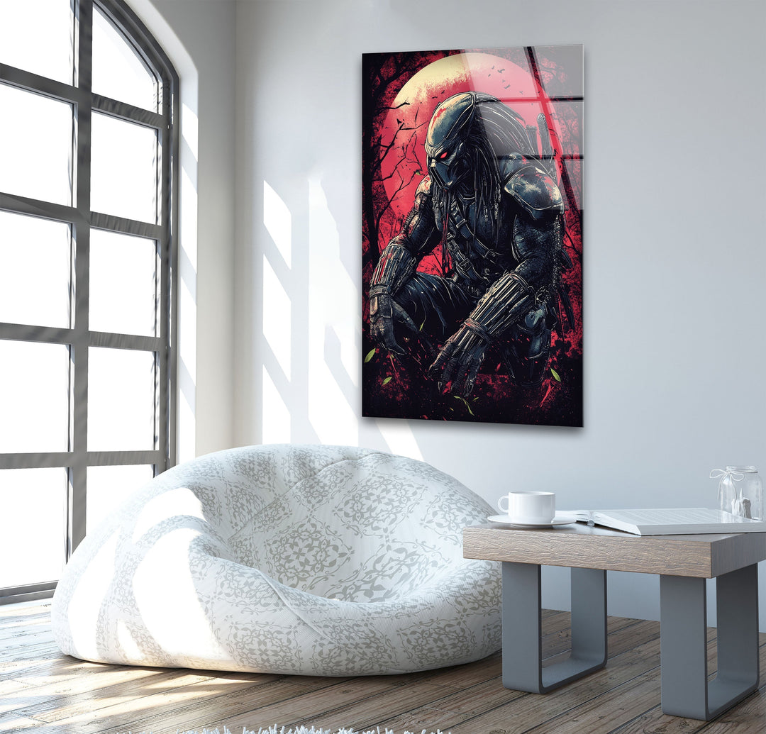 The Predator 2 Glass Wall Art large glass photo prints, glass wall photos
