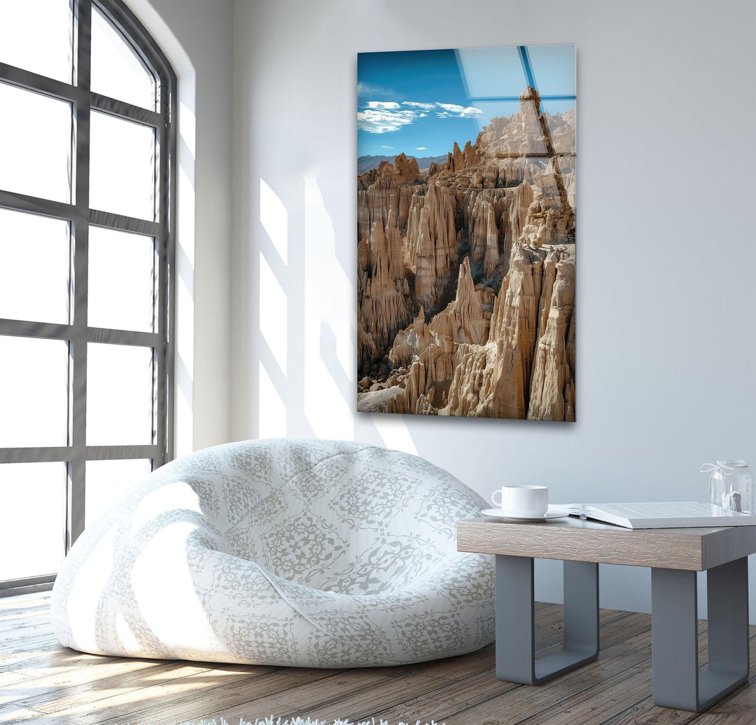 Valle de la Luna Glass Wall Art Glass Printing Wall Art, Print photos on glass