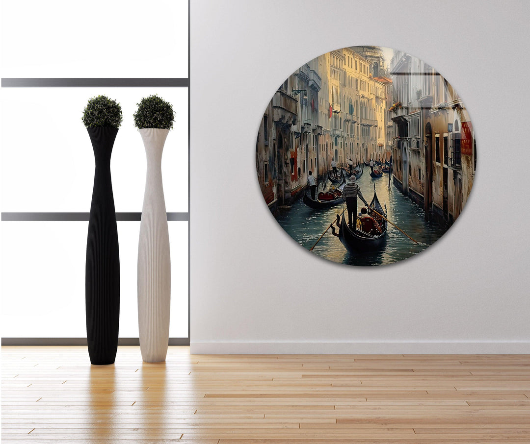 Venice Glass Wall Art custom glass pictures, glass art prints
