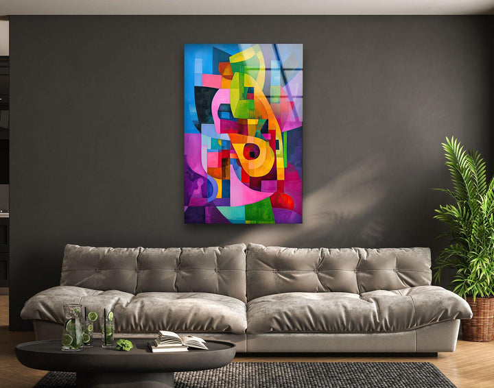 Vivid Abstract Colored Glass Wall Art art glass wall art, glass wall art pictures
