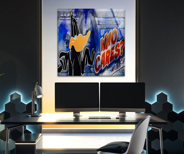 Who Cares Glass Wall Art Glass Printing Wall Art, Print photos on glass
