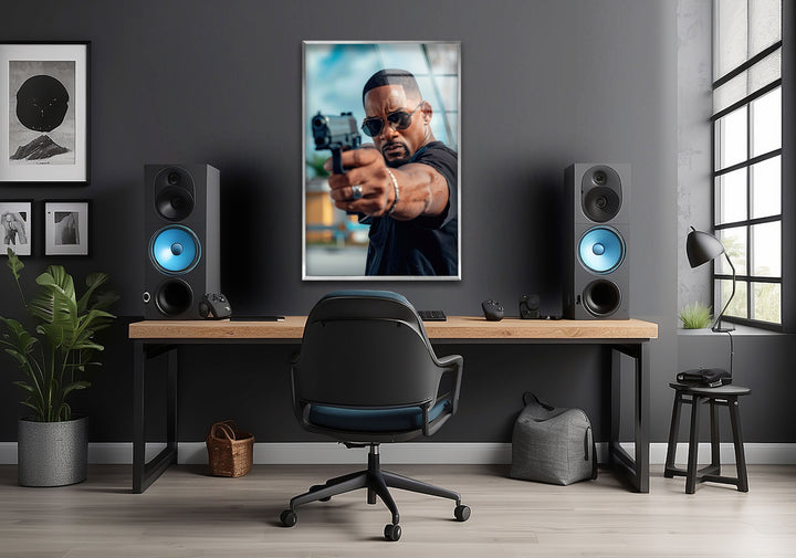 Will Smith Cops Glass Wall Art glass pictures for Wall, glass prints wall art
