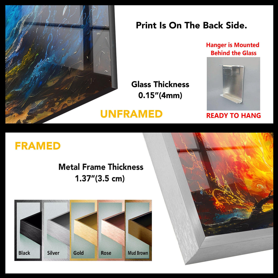 Wizards Tempered Glass Wall Art - MyPhotoStation